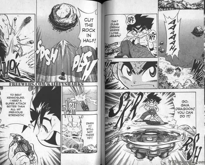 Bakuden Shoot Beyblade Chapter 7.5 3